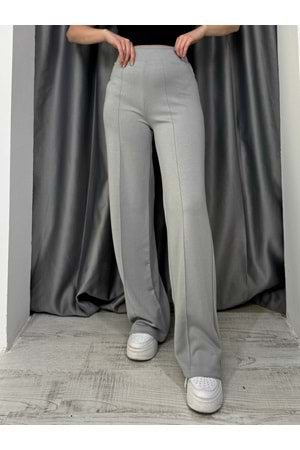 Oysho Çımalı Salaş Pantolon 25272 - Gri - S - AZRA05088-Gri-S
