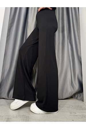 Oysho Çımalı Salaş Pantolon 25272 - Siyah - M - AZRA05088-Siyah-M