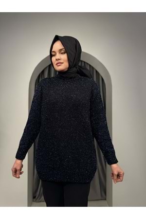 Simli Kazak 51114 - Lacivert - TEK BEDEN - AZRA05368-44854