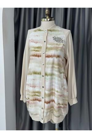 Batik Taşlı Kap 140103 - Bej - 36 - AZRA05693-46890