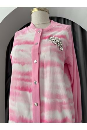 Batik Taşlı Kap 140103 - azra fashion - Pembe - 36 - AZRA05693-47132