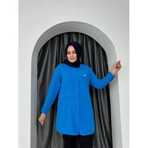 Puane Tunik 10438 - Mavi - S-M