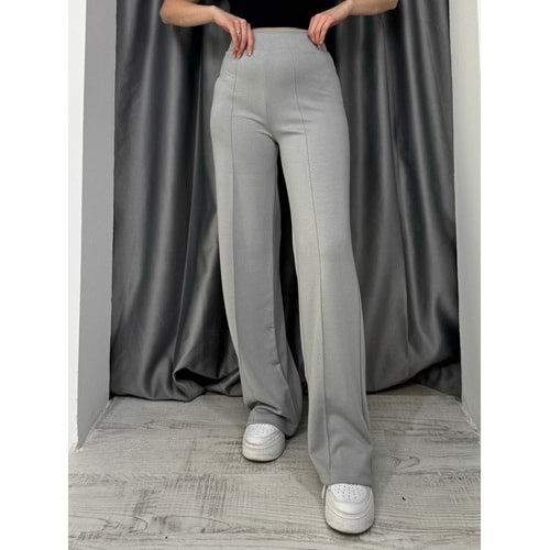 Oysho Çımalı Salaş Pantolon 25272 - Gri - S - AZRA05088-Gri-S