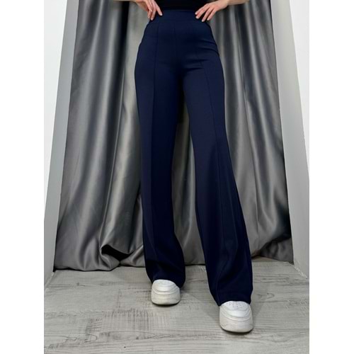 Oysho Çımalı Salaş Pantolon 25272 - Lacivert - L - AZRA05088-Lacivert-L