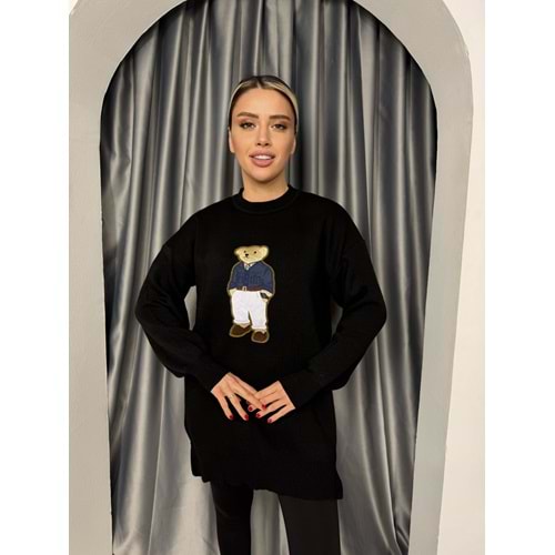 Tedy Kazak 1217 - Siyah - TEK BEDEN