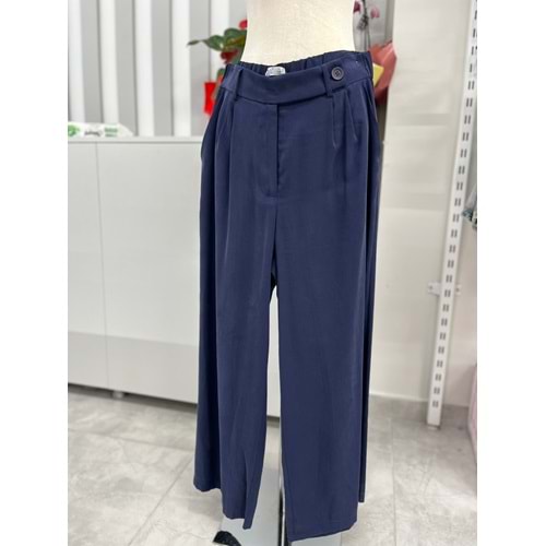 İkoll Palazzo Pantolon 34797 - Lacivert - XL - AZRA05500-46075