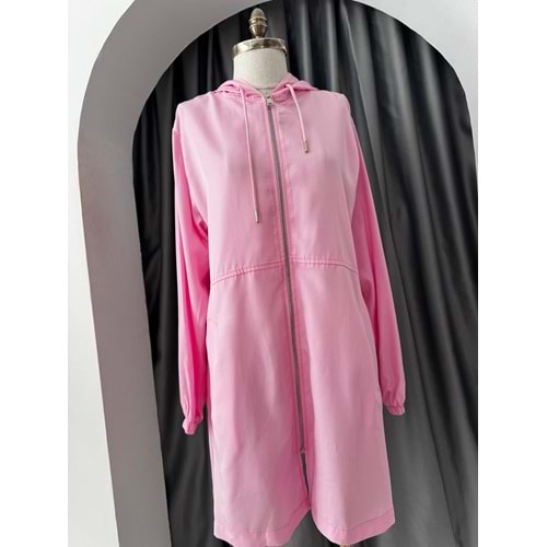 Arkası Güpürlü Taşlı Kap 3225 - Pembe - L-XL - AZRA05749-47397
