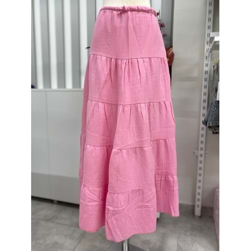 Kat Kat Etek Müslin Kumaş 3308 - Pembe - L