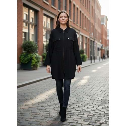 Torba Cepli Kısa Kap 16606 - Siyah - TEK BEDEN