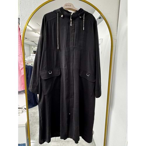 Cep Toklalı Modal Kap 1483 - Siyah - 48 - AZRA06399-52910