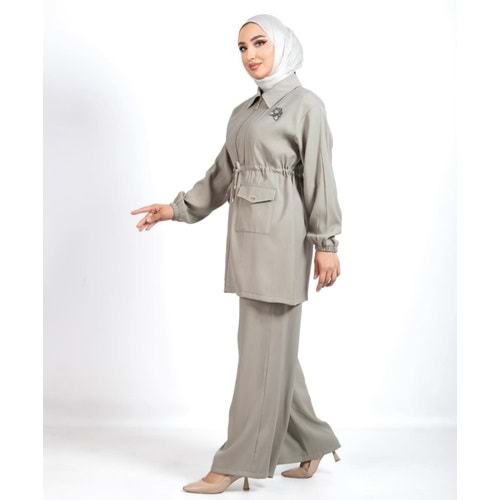 Modal Takım 3234 - Haki - L - AZRA06403-52944