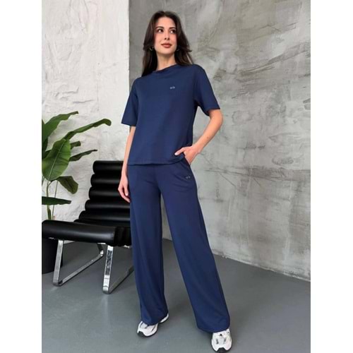 Oysho Kumaş Takım 8511 - Lacivert - M