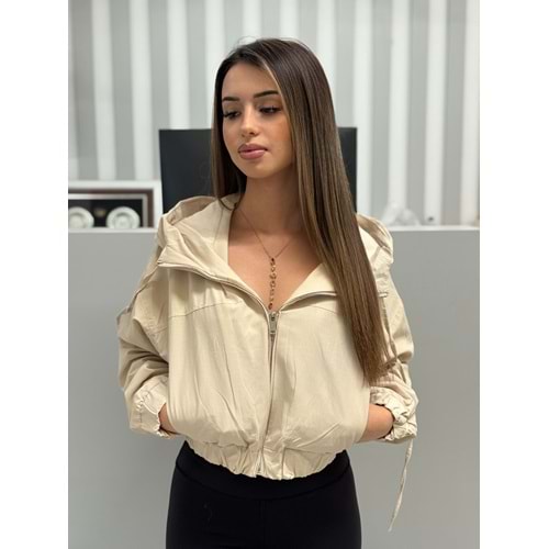 Kısa Yağmukluk 245089 - Bej - L