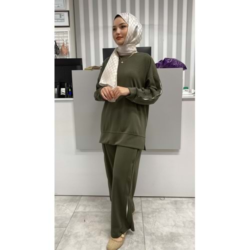 Oysho Garnili Takım 3412 - Haki - L-XL