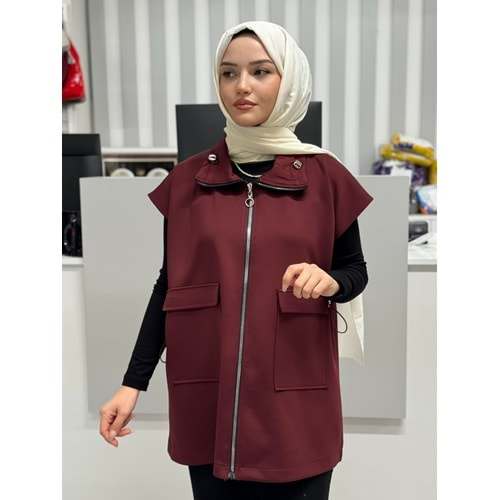Scuba Yelek 1018 - Bordo - L-XL