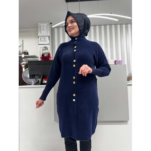 Sakal Hırka 1418 - Lacivert - TEK BEDEN
