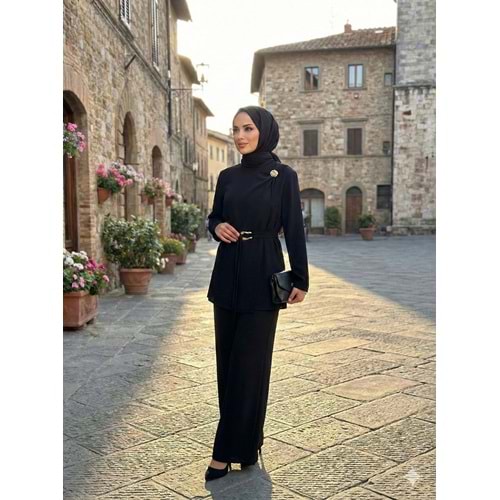 Tokalı Anvelop Takım 36046 - Siyah - L - AZRA06977-56893