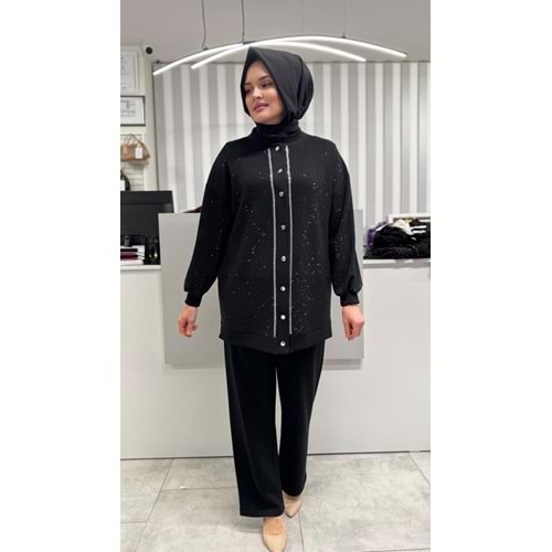 Premium Pullu Takım 120287 - Siyah - 38 - AZRA07119-57015