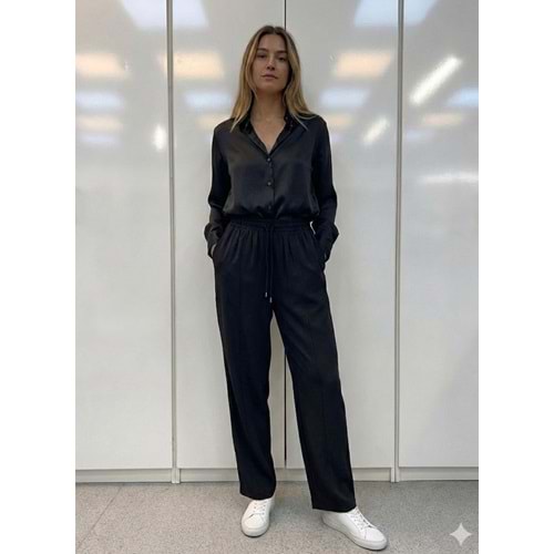 Bol Paça Pantolon 36242 - Kahve Rengi - S - AZRA07397-58652