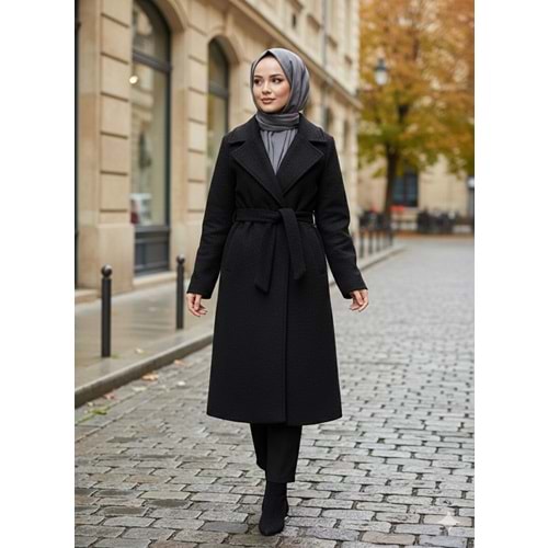 Kruvaze Klasik Kaban 35407 - Siyah - M - AZRA07398-58660