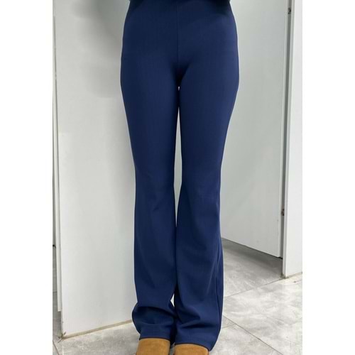 Fitilli İspanyol Paça Pantolon 137 - Lacivert - 40 - AZRA07625-59835