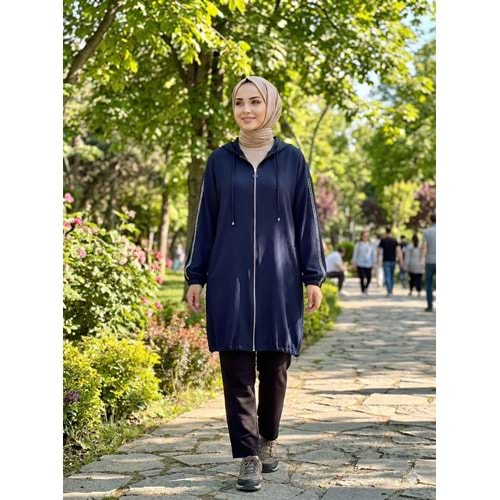 Kolları Zımbalı Kap 140242 - Lacivert - 36