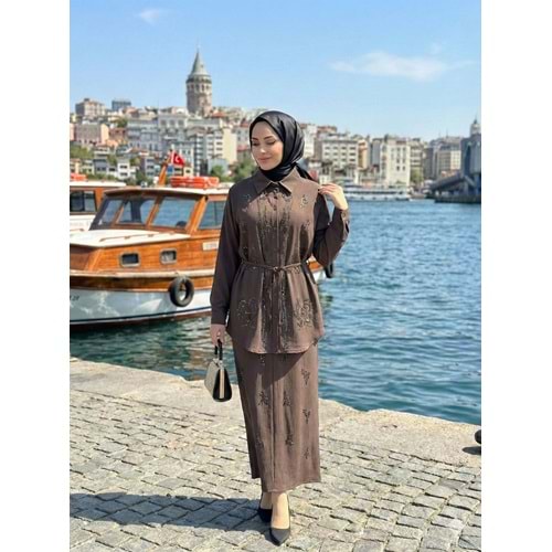 Pullu Takım 120340 - Acı Kahve - 36