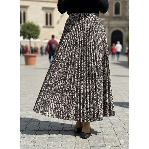 Mevlana Etek 1043 - Kahve Rengi - L - AZRA07785-60823