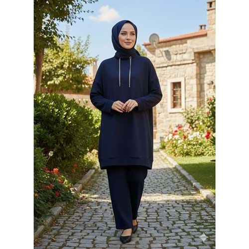 Zincirli Takım 1221 - Lacivert - 46-48 - AZRA07797-61019