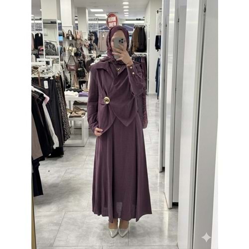 Gold Tokalı Takım 8604 - Bordo - M