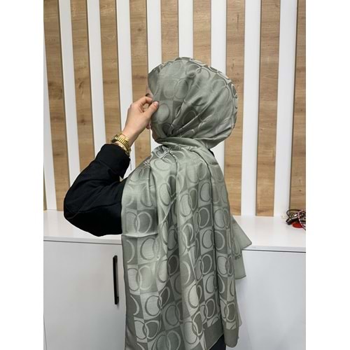 Marka Muadili Şal 1104 - Mint Yeşili - TEK BEDEN