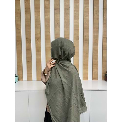 Bambu Şal 1636 - Mint Yeşili - TEK BEDEN - AZRA08232-64300