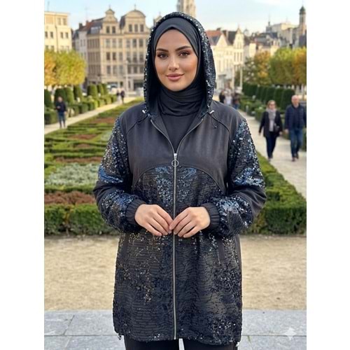 Pullu Kap 1531 - Lacivert - 40 - AZRA08419-66246