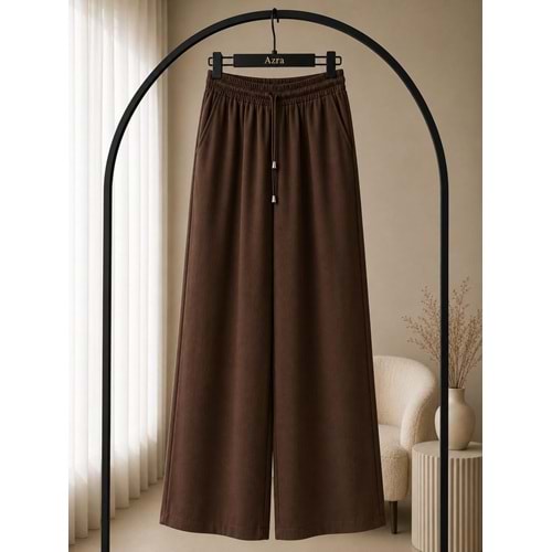 Modal Tensel Pantolon 1278 - Acı Kahve - L