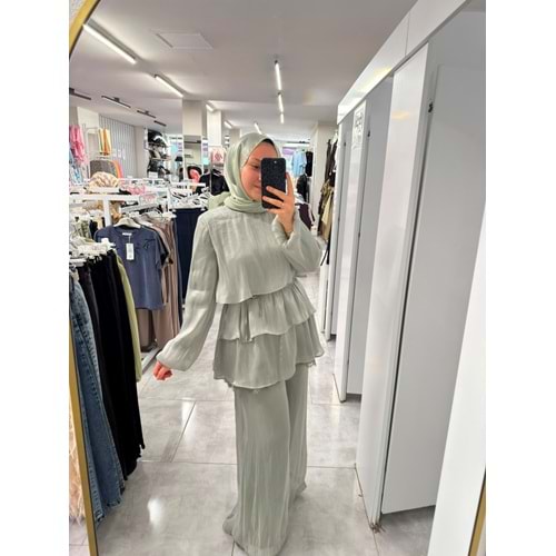 Janjan Takım 10995 - Mint Yeşili - 42