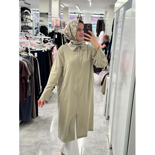 Uzun Kap 24431 - Haki - S-M