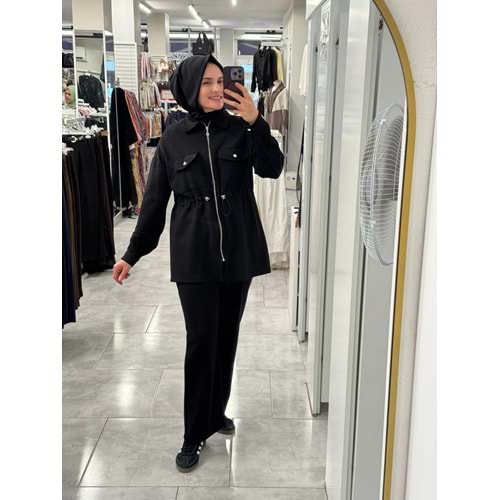 Cepli Oysho Kumaş Takım 1906 - Siyah - 42-44 - AZRA08938-70011
