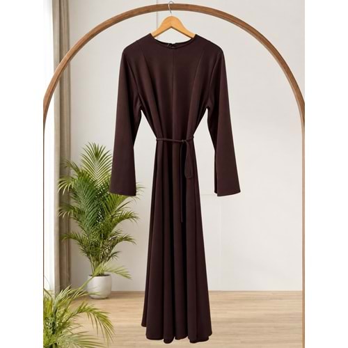 Oysho Parçalı Elbise 2007 - Acı Kahve - L-XL