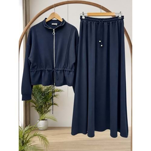 Çımalı Etekli Takım 1673 - Lacivert - L-XL