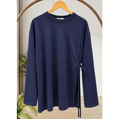 Yandan Bağlamalı Tunik 918 - Lacivert - L-XL