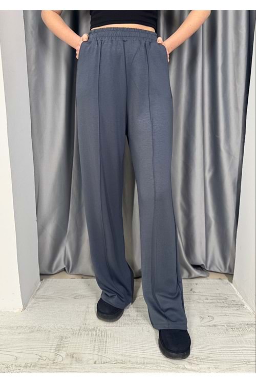 Oysho Salaş Pantolon 24899 - Füme - S