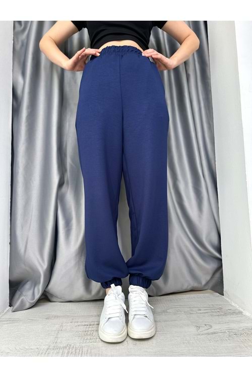 Oysho Paçası Lastikli Eşofman 1395 - Lacivert - S-M - AZRA04986-Lacivert-S-M