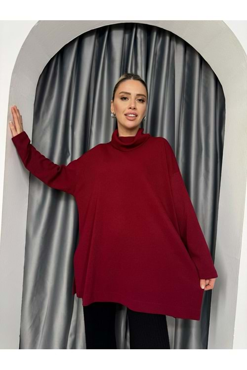 İkoll Degoje Yaka Oversize Tunik 33957