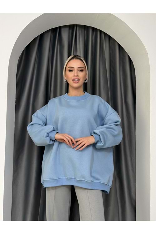 3 İplik Oversize Sweat 25291