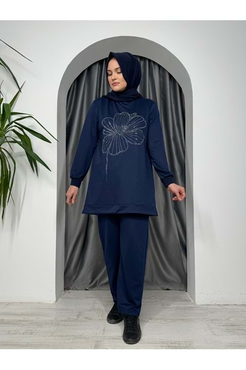 Yonca Desen Takım 1112 TK - Lacivert - 38-40