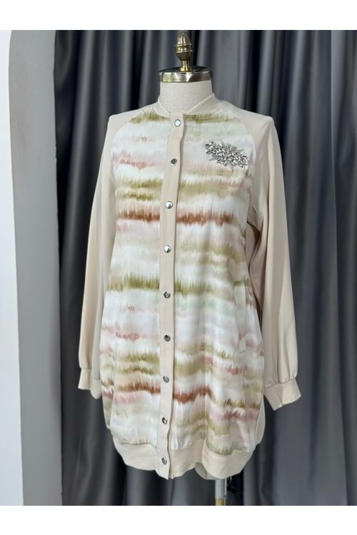 Batik Taşlı Kap 140103 - Bej - 42 - AZRA05693-46893