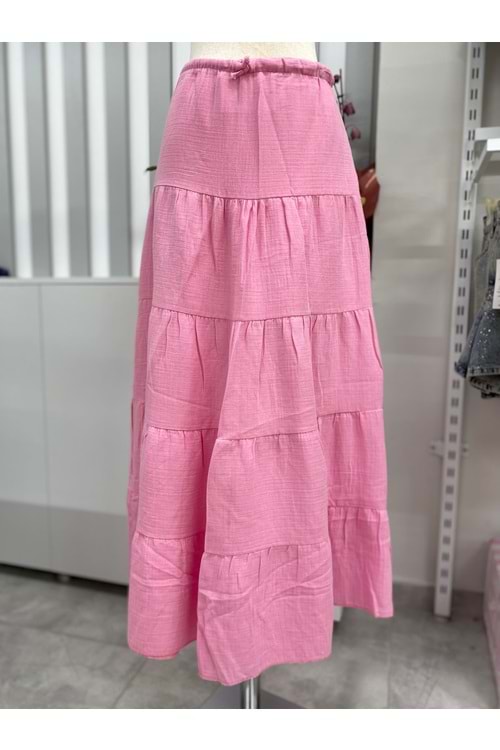 Kat Kat Etek Müslin Kumaş 3308 - Pembe - M