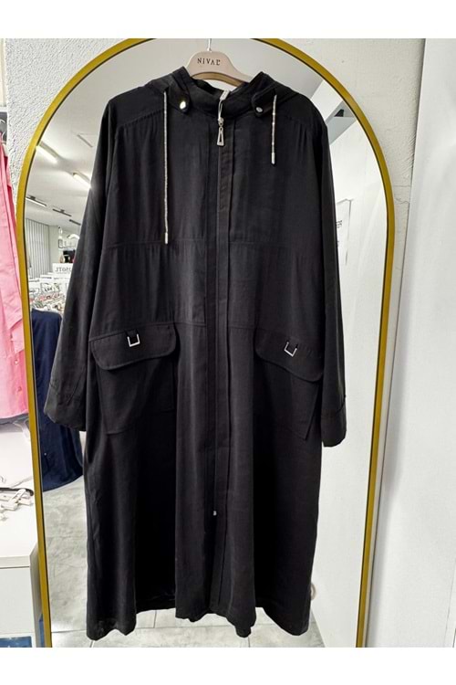 Cep Toklalı Modal Kap 1483 - Siyah - 48 - AZRA06399-52910