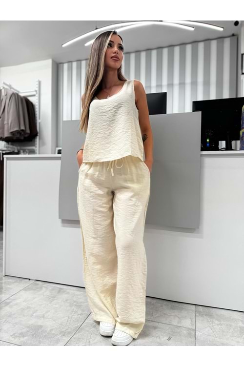 Modal Kumaş Takım 25893 - Bej - L