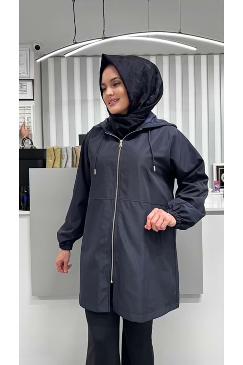 Arkası Nakışlı Kap 2072 - Lacivert - L-XL